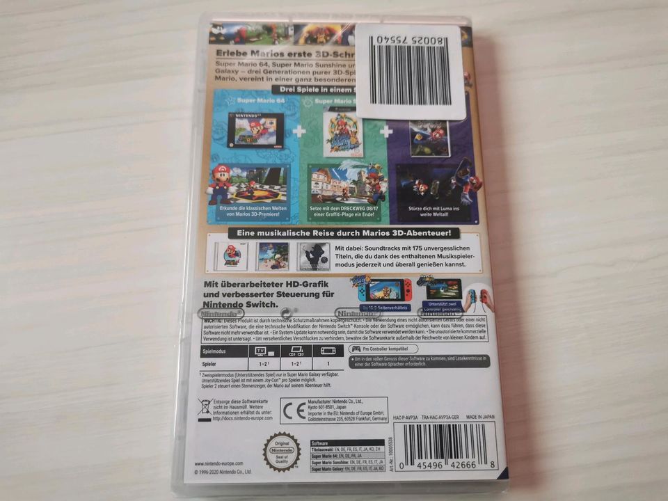 Super mario 3d all stars switch neu sealed in Leichlingen