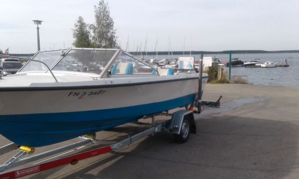 Motorboot Selco DC 18 - 130PS incl. Trailer - Bodenseezulassung in Stollberg