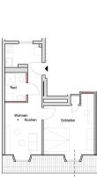 Erstbezug: Apartment mit separatem Schlafzimmer und modernem Bad Düsseldorf - Friedrichstadt Vorschau