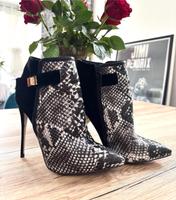 High Heels/Boots mit Animalprint Nordrhein-Westfalen - Castrop-Rauxel Vorschau