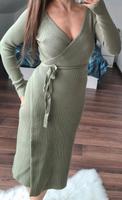 Guess Kleid Strickkleid Freizeitkleid maxikleid neu xs khaki grün Bayern - Türkheim Vorschau