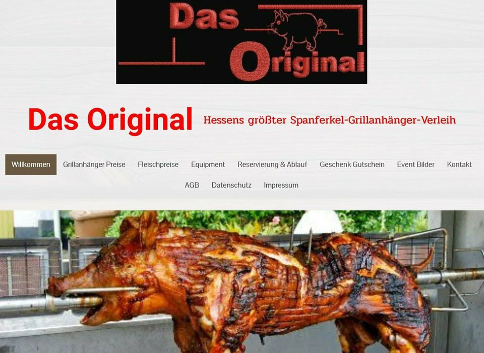 Spießgrill/Anhänger/Hähnchen/Karussell/Grillschinken/Wetzlar/Burg in Biedenkopf