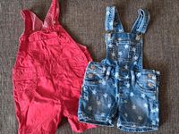 2x Latzhose, kurz, Jeans, Sterne, rot, Gr. 92 Nordrhein-Westfalen - Gevelsberg Vorschau