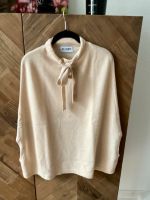 Kaschmir Pullover Poncho creme ecru beige Gr.S Frankfurt am Main - Sachsenhausen Vorschau