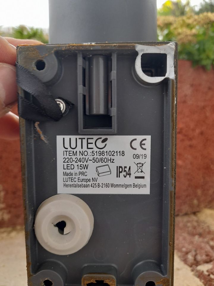 Lutec LED Aussenwandleuchte 2-flammig mit Sensor Außenlampe in Donaueschingen