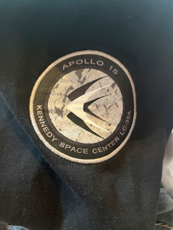 Alpha Industries reflective Hoodie NASA Apollo Projekt schwarz M in OT Weiher