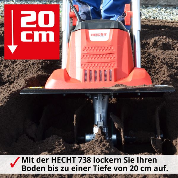 Gartenfräse Motorhacke Bodenfräse Bodenhacke elektrische Motor Boden