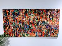 Bild XXL 200x100 Kunst Abstrakt Malerei Bunt Leinwand Acrylfarbe Nordrhein-Westfalen - Unna Vorschau