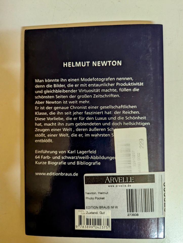 Helmut Newton, Fotograf, 4 Fotobücher/Bildbände in Schwalbach