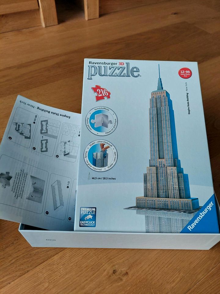 Ravensburger 3D Puzzle,  Empire State Building in Essen