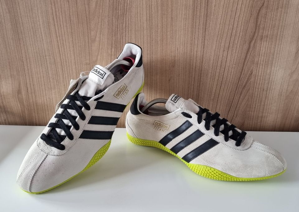 Adidas Titan Leder Sneaker Schuhe Laufschuhe 11 = 46 Deadstock in Nürnberg  (Mittelfr) - Nordstadt | eBay Kleinanzeigen ist jetzt Kleinanzeigen