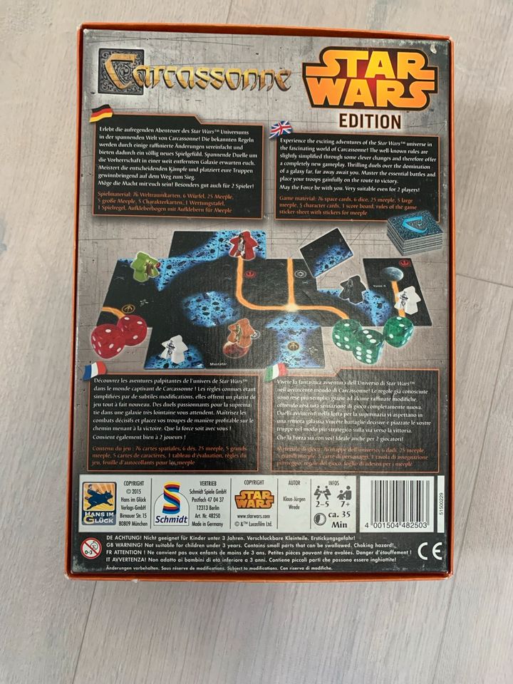 Hans im Glück Carcassonne Star Wars Brettspiel in Mermuth