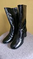 Stiefel Lackstiefel Högl 37, schwarz Niedersachsen - Georgsmarienhütte Vorschau