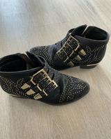 Bronx Fell Stiefeletten Ankle Boots schwarz Reza 39 Leder Nieten Baden-Württemberg - Bretzfeld Vorschau