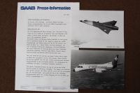 Saab Flugzeug Presse-Information "Saab SF 340 + Saab Draken" Bayern - Salzweg Vorschau
