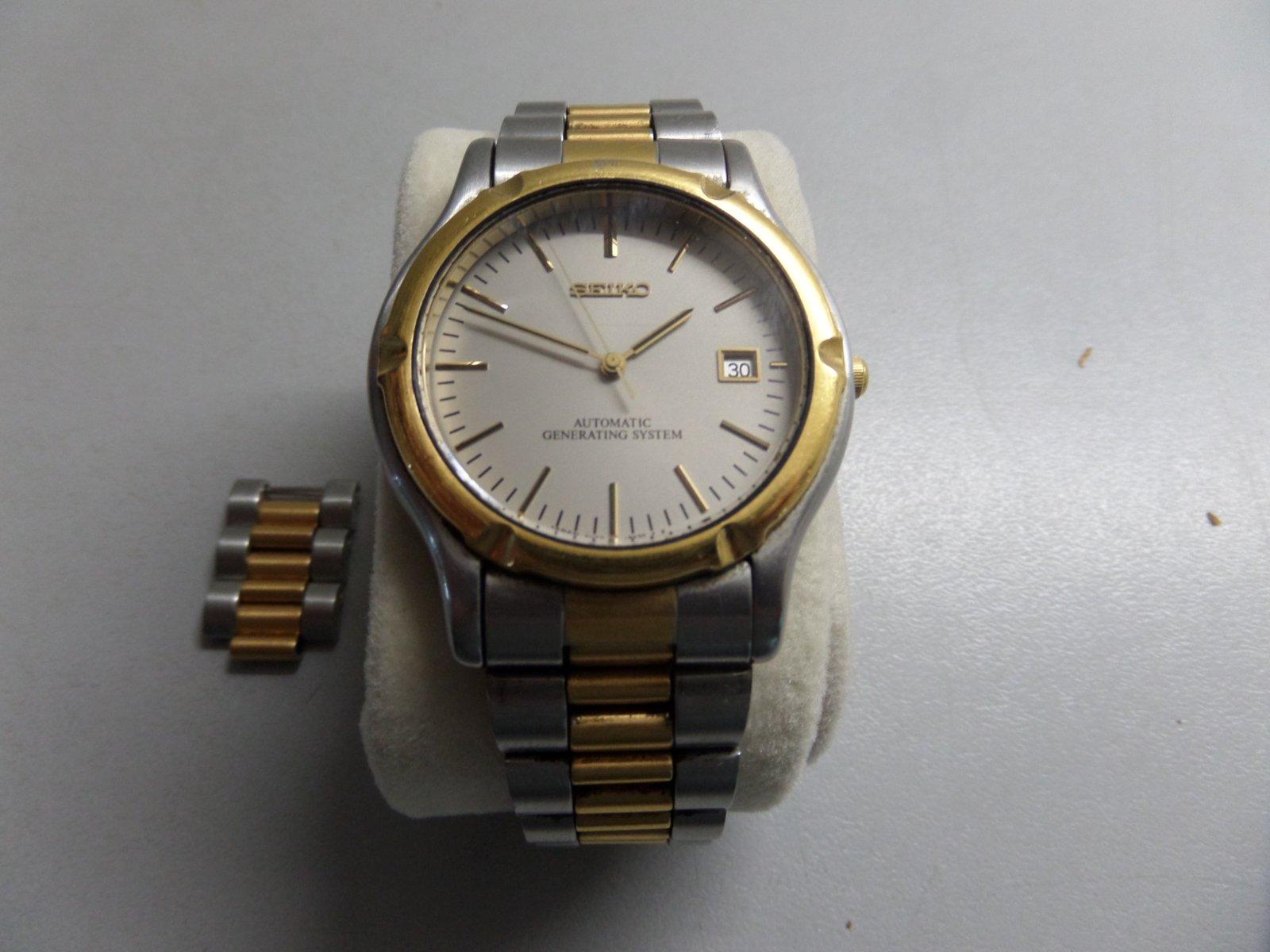 Seiko Kinetic Herren Armbanduhr Stahl Gold Vintage in Nordrhein Westfalen Bergheim kleinanzeigen