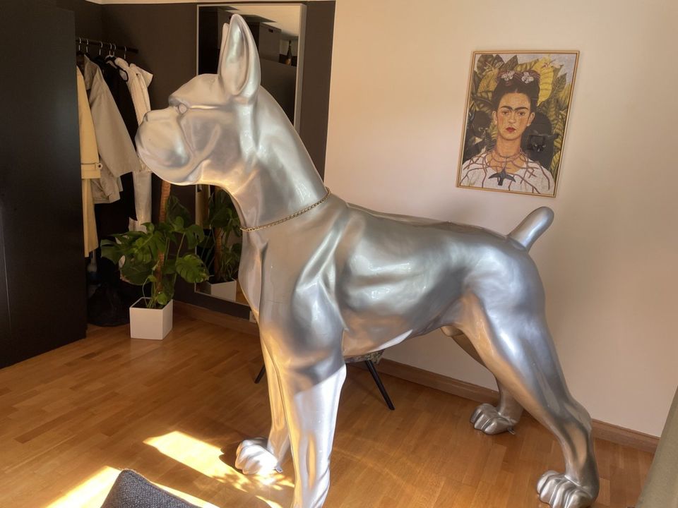 TOTO XL 180 CM PLATIN SILBER KARE DESIGN RESTAURANT HOTEL BÜRO ** in Lahnstein