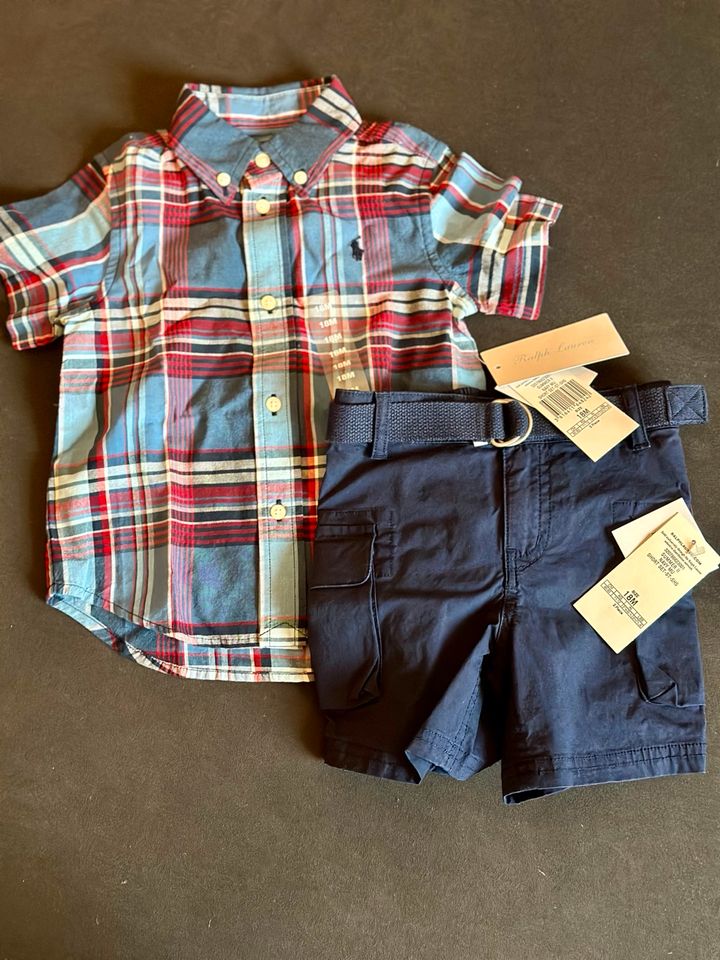 NEU Original Ralph Lauren Set Jungen M18 in Seevetal