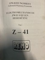 Pkw Hebebühne Zavagli Santi Z-41 Erstzteile Rheinland-Pfalz - Alsenz Vorschau