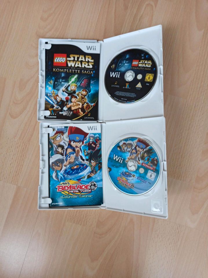 Wii Spiele Star wars  Beyblade in Ölbronn-Dürrn