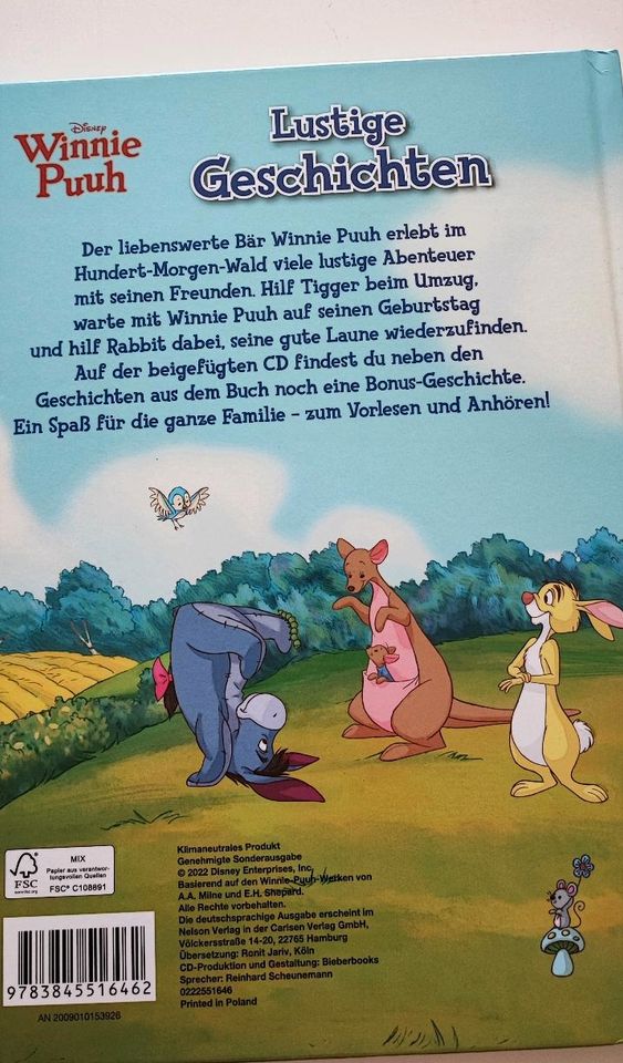 Winnie Pooh Lustige Geschichten Buch mit CD in Sülfeld