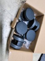 Bürostuhl Rollen aus Kunststoff 11 mm, 5 Stück Bayern - Roßtal Vorschau