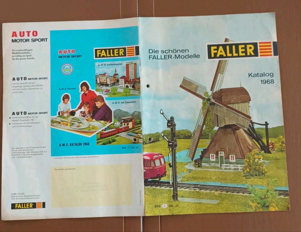 Faller Katalog 1968 Rarität in Leiwen