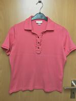 Peter Hahn Polo Shirt lachsfarben Rüschen Gr. 38 Rheinland-Pfalz - Pirmasens Vorschau