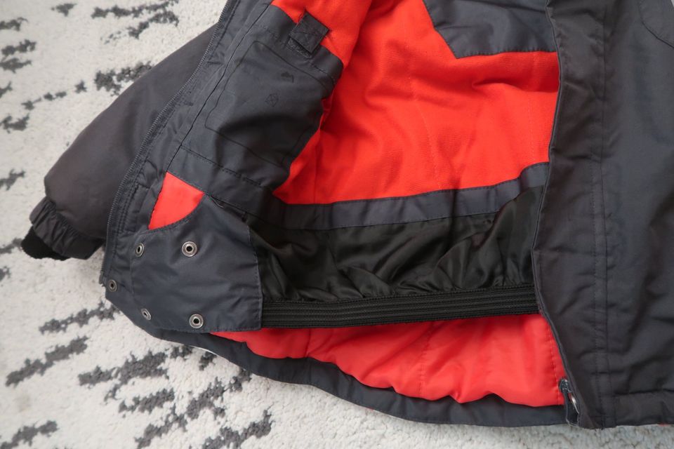 Winter-Jacke rot Schnee-Jacke impidimpi 86/92 Jungen in Gilching