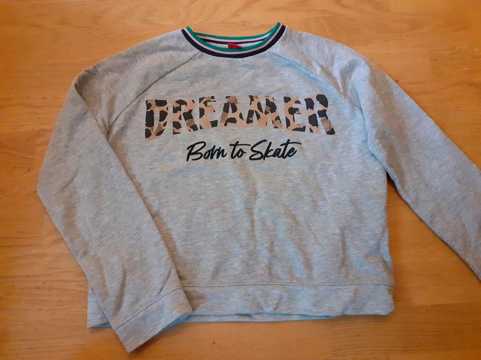 Sweatshirt Pullover S.OLIVER Dreamer Born to Skate 164 in Düsseldorf