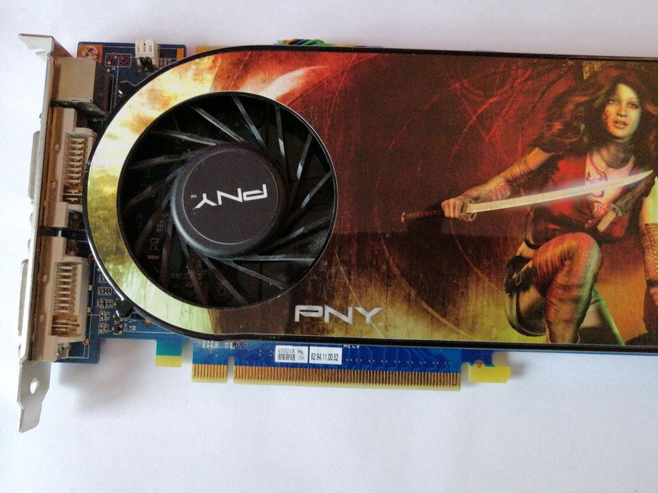 PNY NVIDIA GeForce 9600 GT-E 512MB  PCI-E GRAFIKKARTE  DUAL DVI S in Berlin