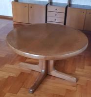 Wohnzimmertisch, rund, Couchtisch  Eiche massiv, 102cm x 63 cm Baden-Württemberg - Mittelbiberach Vorschau