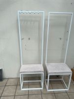 Garderobe aus Stahlrohr mit Sitzbank 54‘cm breit, 180 cm hoch Bielefeld - Bielefeld (Innenstadt) Vorschau