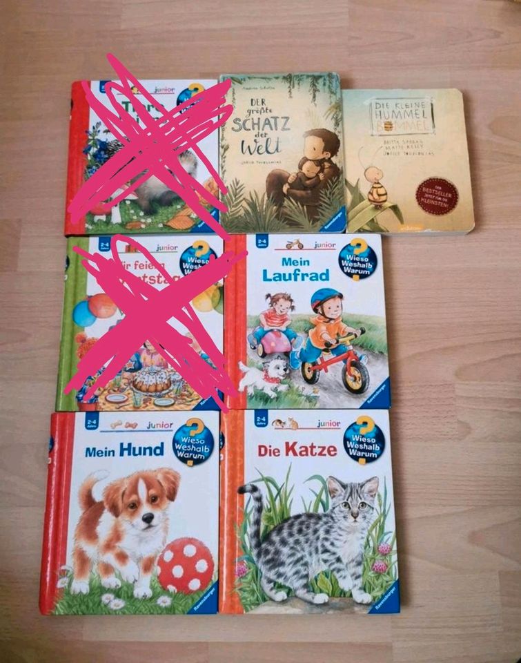 Kinderbücher wieso weshalb warum und andere in Steinenbronn