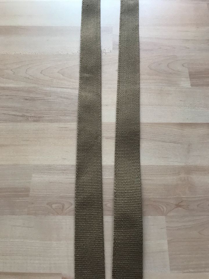 2 x Herren Gürtel Stoffgürtel Beige 120cm NEU in Paderborn