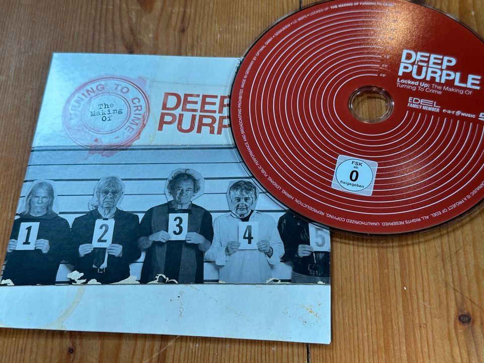 Deep Purple Turning to crime Vinyl-Box + DVD in Waldbüttelbrunn
