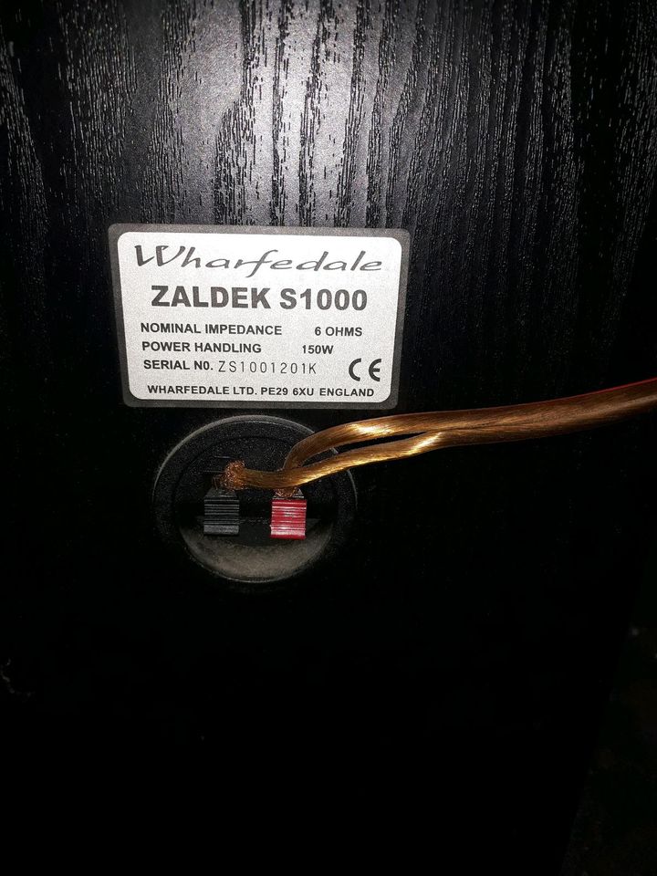 Wharfedale Zaldek S1000 Lautsprecher Party Boxen 150w in Dortmund