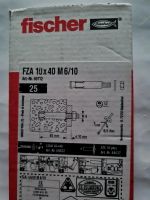 Fischer Zykon-Bolzenanker FZA 10x40 M6/10 Bayern - Hirschaid Vorschau