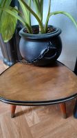 Blumenhocker Pflanzentisch Vintage Mid Century Holz Gold Niedersachsen - Hildesheim Vorschau