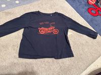 Langarmshirt 104 blau Motorrad Topolino Longsleeve Pullover Essen - Bergerhausen Vorschau