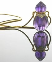 Fantastisches 18kt Gold Collier mit Brillanten+Amethyst Flacon Innenstadt - Köln Altstadt Vorschau