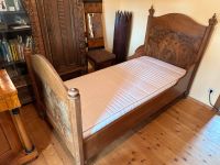 Antik Bett Antiquität Massiv-Holz furniert ca. Ende 18. Jhdt Bayern - Griesstätt Vorschau