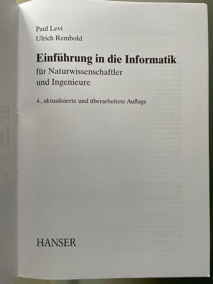 Einführung in die Informatik (4. Auflage) in Fellbach