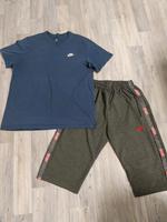 Nike T-Shirt/3/4 Hose Gr. L Nordrhein-Westfalen - Mönchengladbach Vorschau