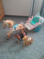 Barbie Schwanensee kutsche Pferde Puppen Sattel Pony reiten set Hessen - Darmstadt Vorschau