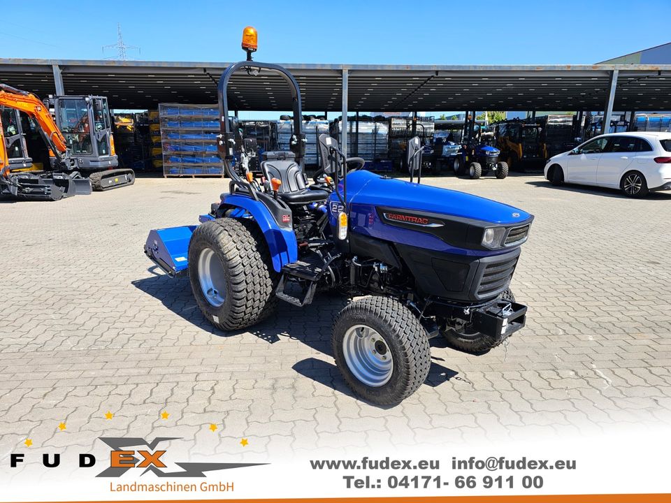 Farmtrac 22 ANGEBOT inkl.Y-Schlegelmulcher Fm-125 Kleintraktor Fudex Traktor in Winsen (Luhe)