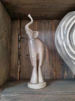 1x Elefant "Stone" Keramik grau Dekofigur Skulptur Afrika Sachsen-Anhalt - Halle Vorschau