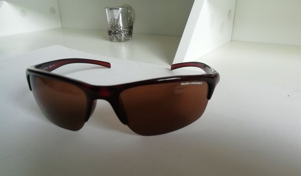 braune Sonnenbrille, Fahrrad-Sonnenbrille von Rudy Project, Gr. S in Rellingen