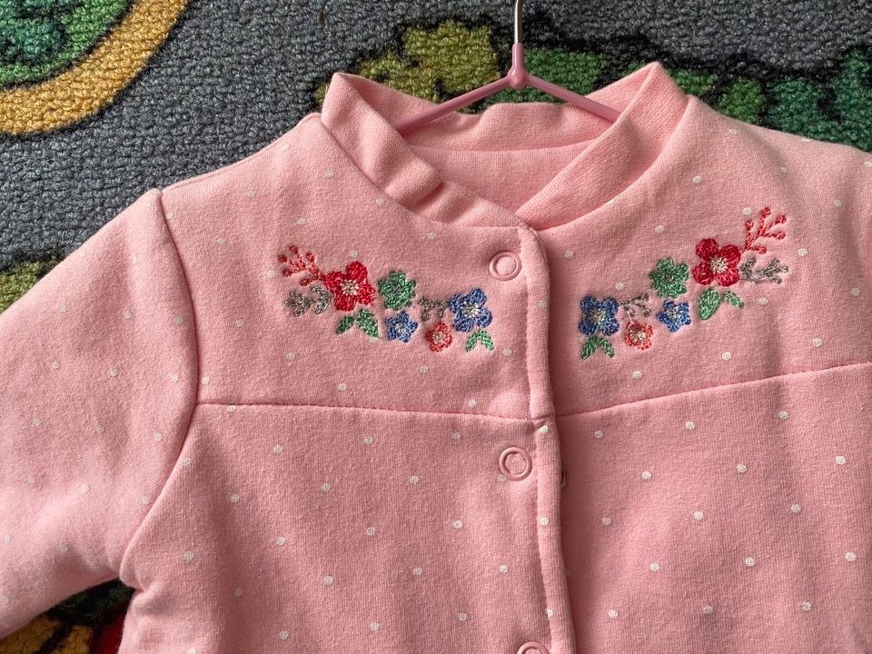 Salt & Pepper Babyjacke mit Stickerei, rosa, Gr. 56, NEU! in Hannover