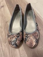 Marco Tozzi Ballerinas Reptil blau beige 40 NEU Hessen - Niedenstein Vorschau